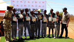 Young Conservation Heroes Caring About Tsavo Landscape